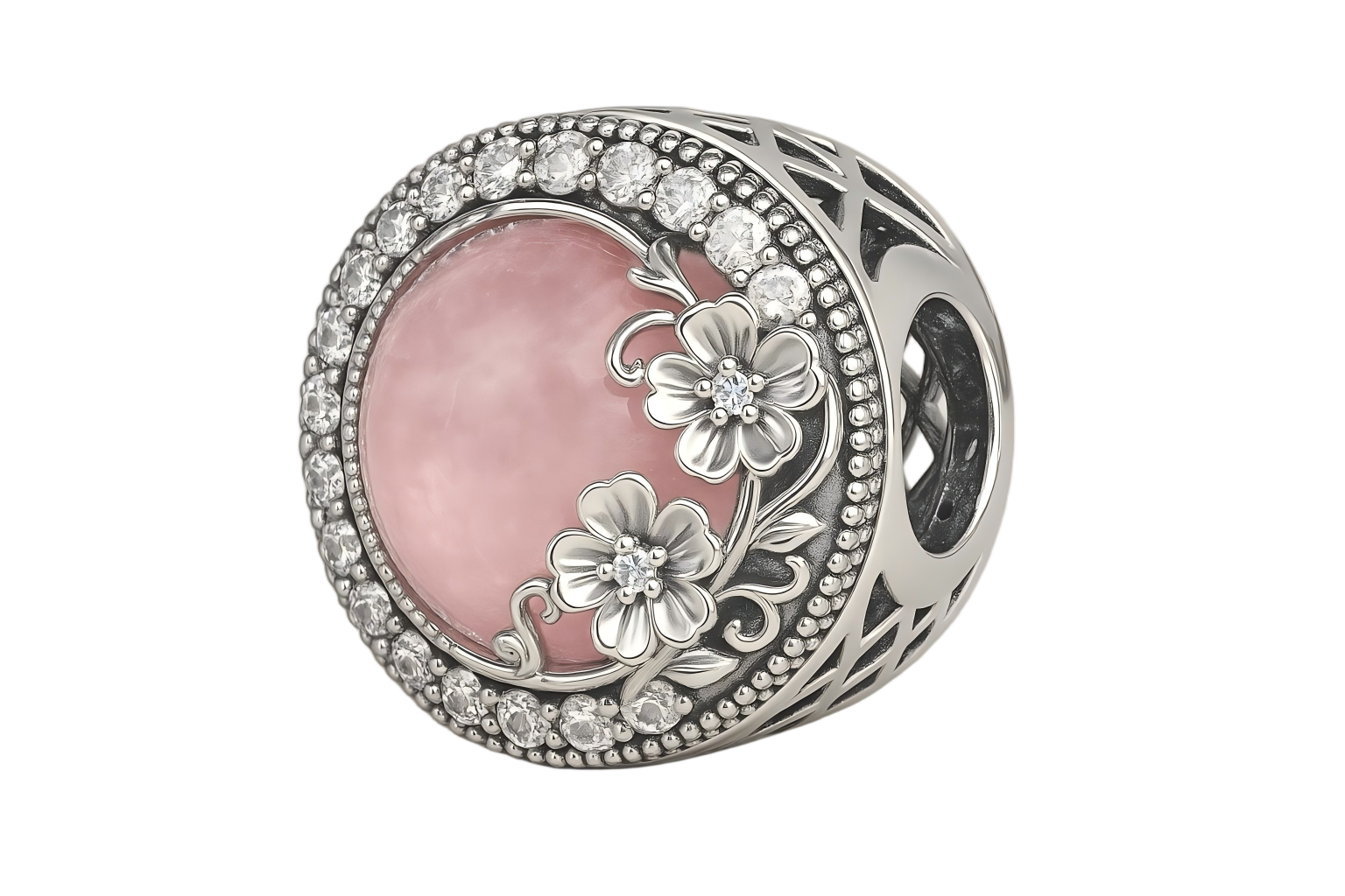 Rose Quartz Healing Bead · Blossom Series